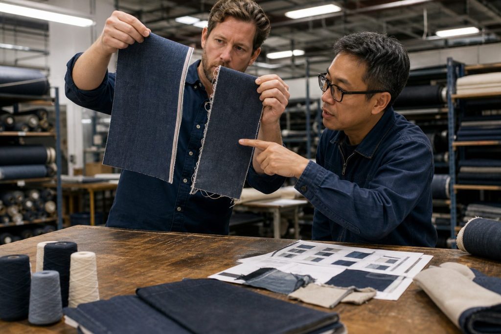 Selvedge Versus Ring-Spun Denim: What Sourcing Buyers Need to Know Before Choosing a Fabric Direction