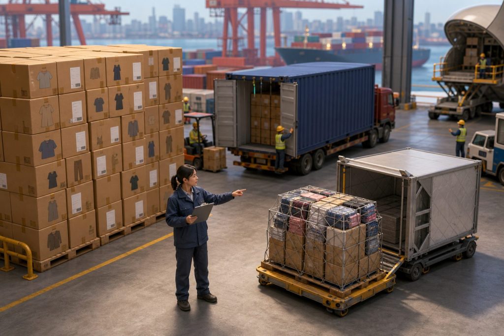 Ocean Freight vs Air Freight for Apparel Brands: How to Choose the Right Mode at Every Stage of the Order Cycle